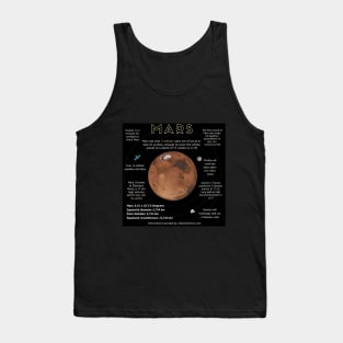 Mars Infographics Tank Top